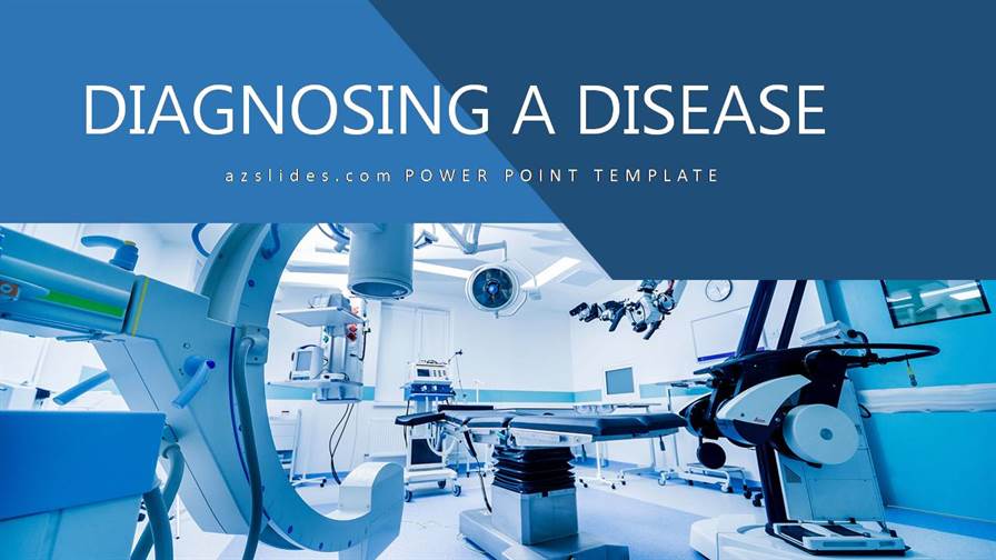 Diagnosing a Disease Free Powerpoint Template & Google Slide themes.