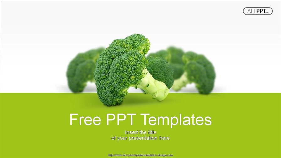 fresh-green-broccoli-powerpoint-templates-free-powerpoint-template