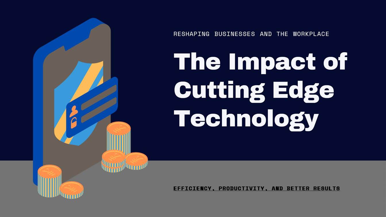 The Impact Of Cutting Edge Technology Free Powerpoint Template & Google ...