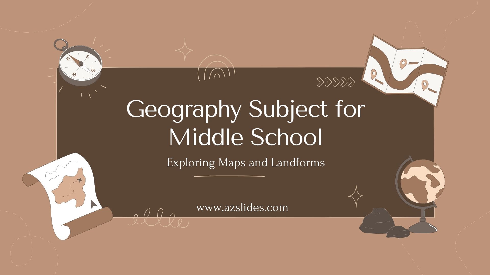 Geography Subject for Middle School: Exploring Maps and Landforms ...