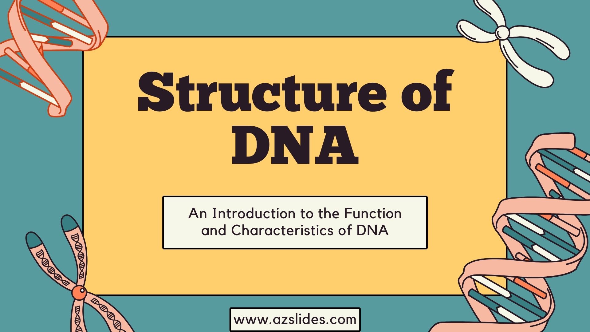 Structure Of DNA Free Powerpoint Template Google Slide Themes 