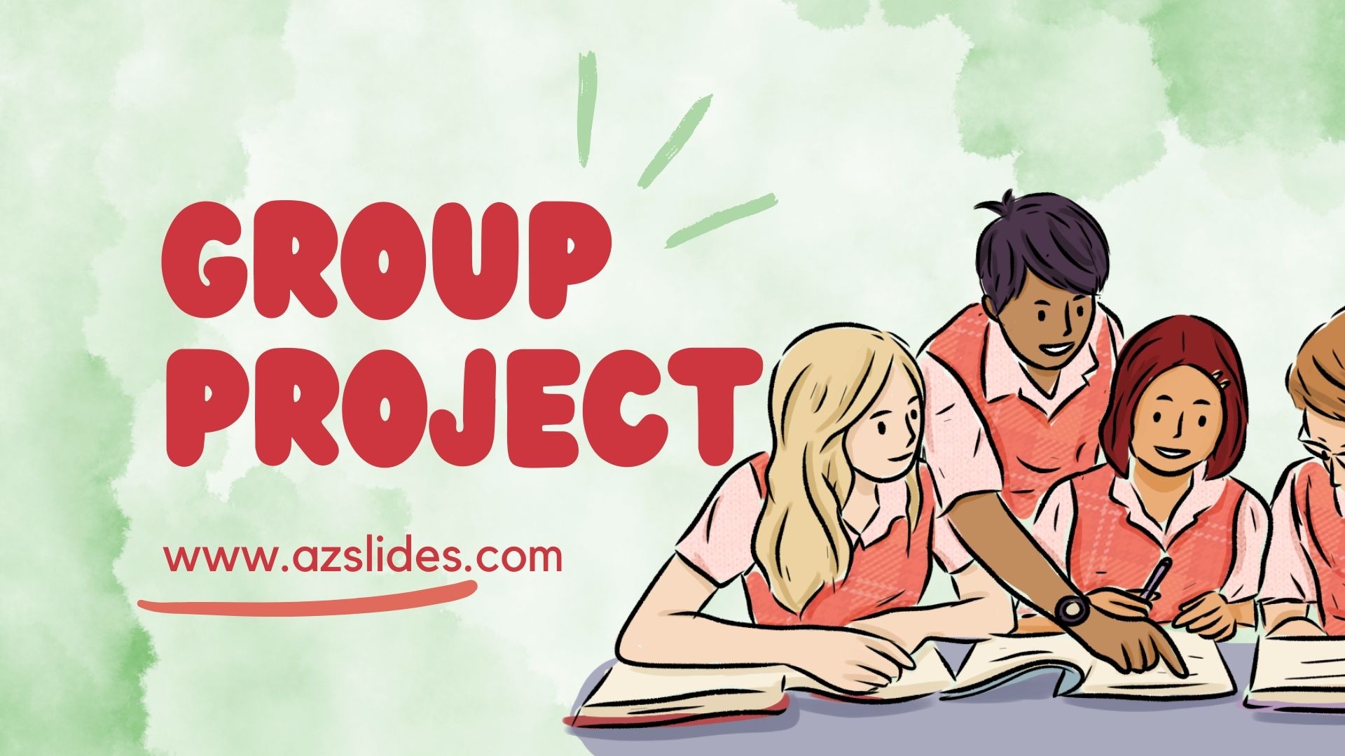 Group Project Free Powerpoint Template & Google Slide Themes.