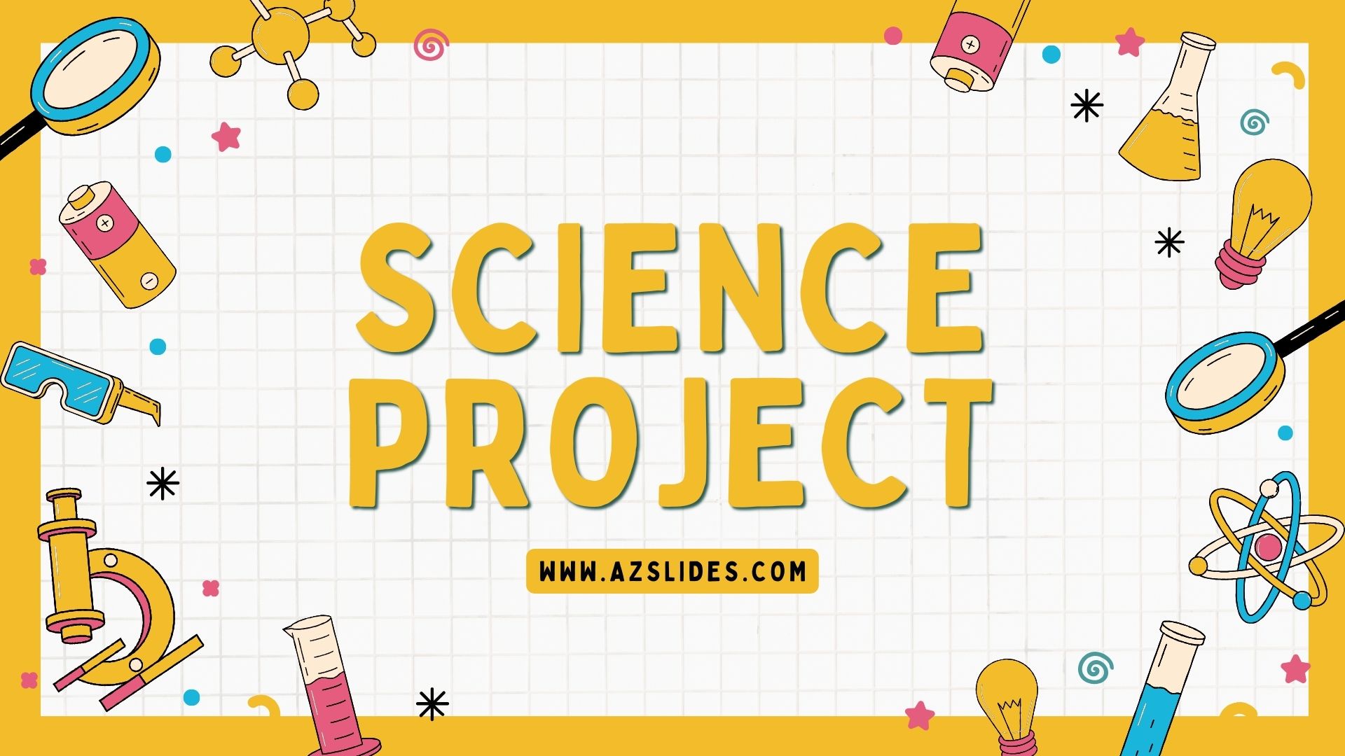 Science project presentation free powerpoint template google slide
