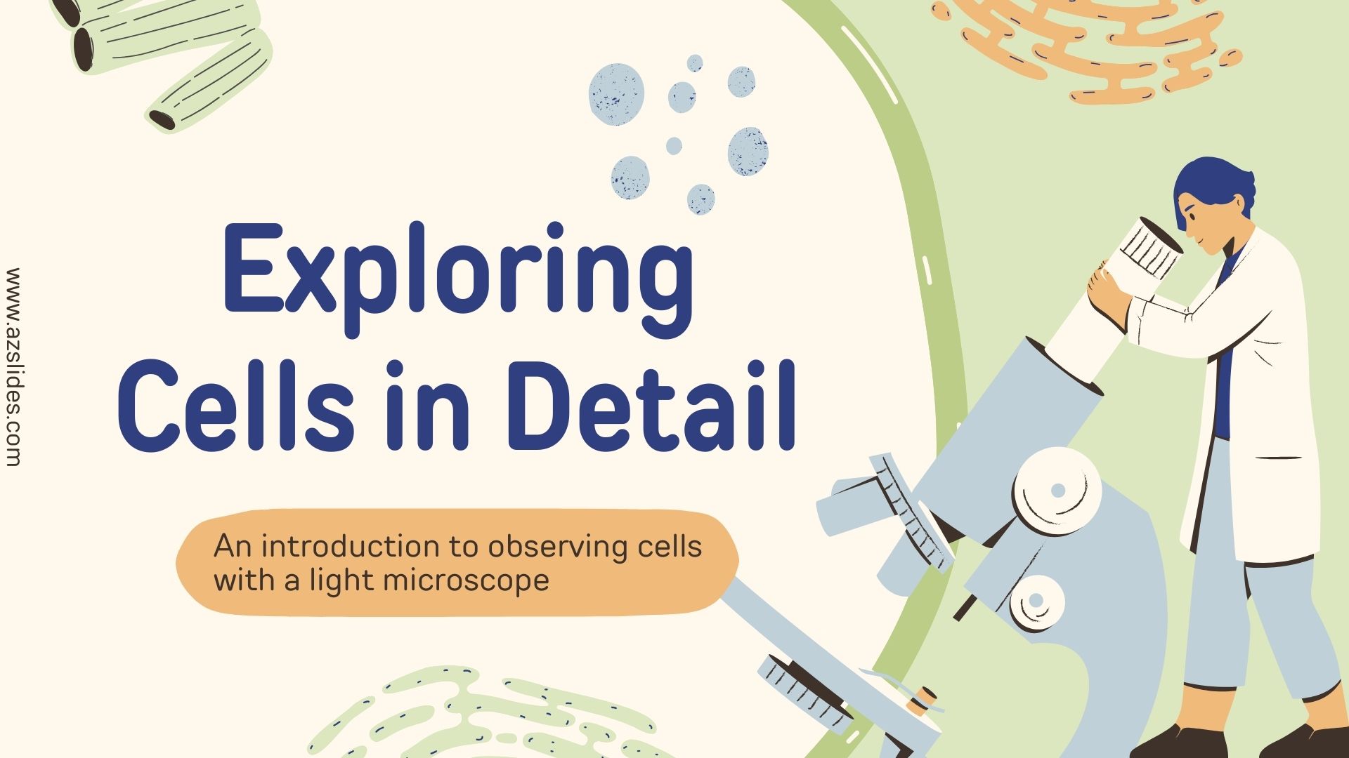 Exploring Cells in Detail Presentation 3 Free Powerpoint templates and Google Slides themes