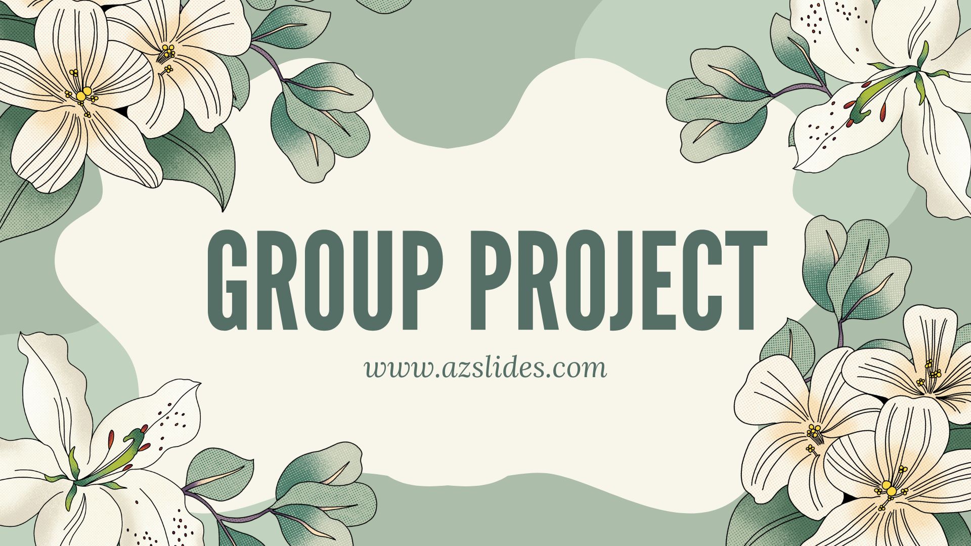 Green Simple Group Project Presentation 3 Free Powerpoint templates and Google Slides themes